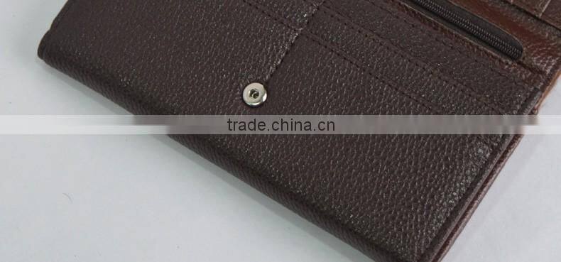 fahsion fur leather wallet in animal pattern