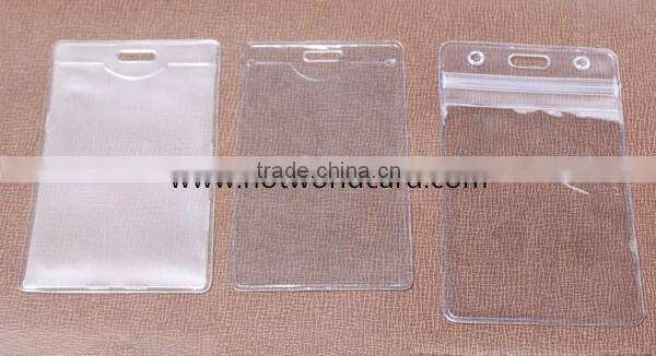 for plastic ID card enclosed logo lanyards and badge holders