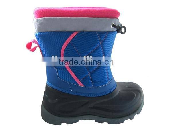Children snow boot fur lining winter kids snow boots snow boot waterproof snow boots