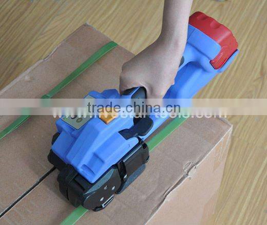 DD160 Battery-powered PET Strapping Tools for pallets, bales, crates, cases, various packages