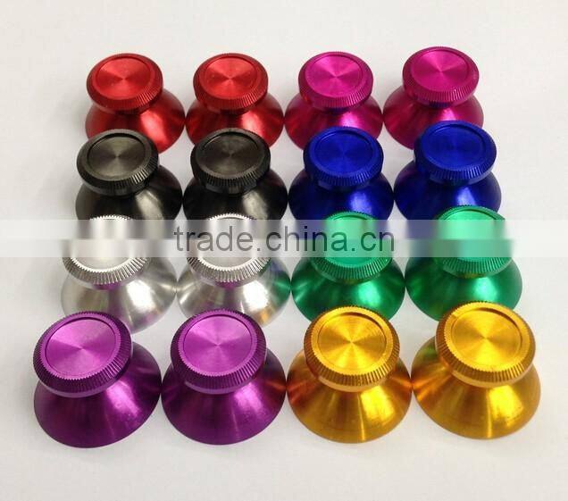 Aluminium Alloy Controller Replacement Parts For Playstation 4 Metal Gold Grip Thumb Grips Gold Chrome Grip for Sony PS4