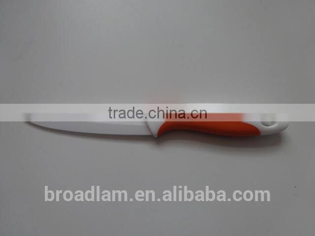 Two colors handle best quality Zirconium Oxide Blade Paring Knife anti-bacteial keeps food original taste