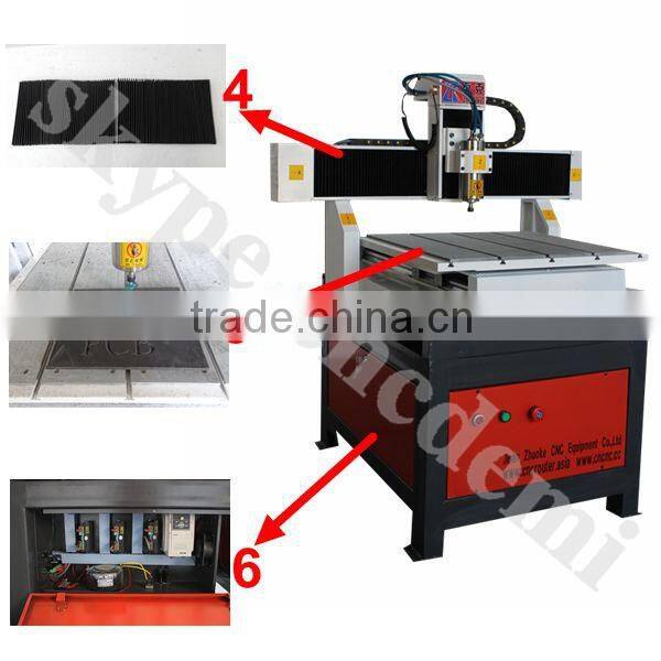 Good price ,hobby pcb cnc router 6060, 600*600*120mm