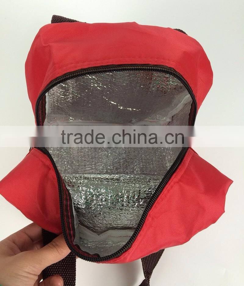 Small Fancy Reusable Inner Cool Round Lunch Bag