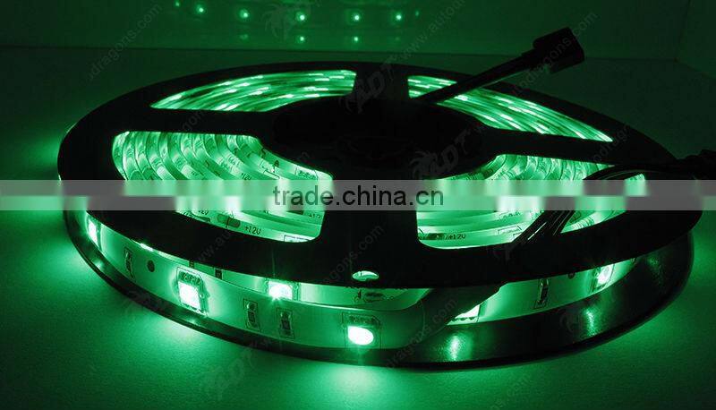 2016 Hot Waterproof 12V 5M flexible 5M 150 RGB 5050 remote control rgb bulb