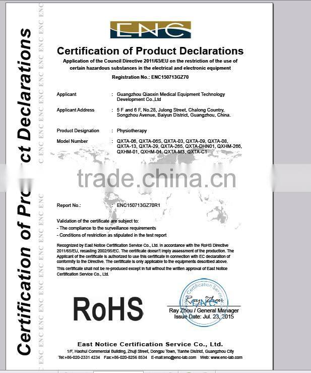 Veterinary therapy with pain relief,massager for the pet