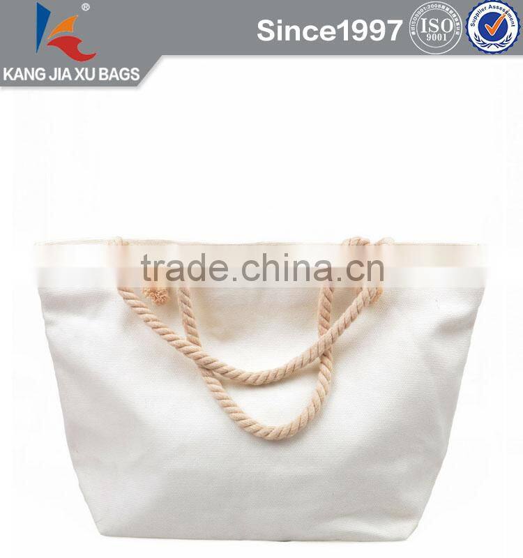 Luxury Full Color Print Canvas Beach Bag Durable and Waterproof