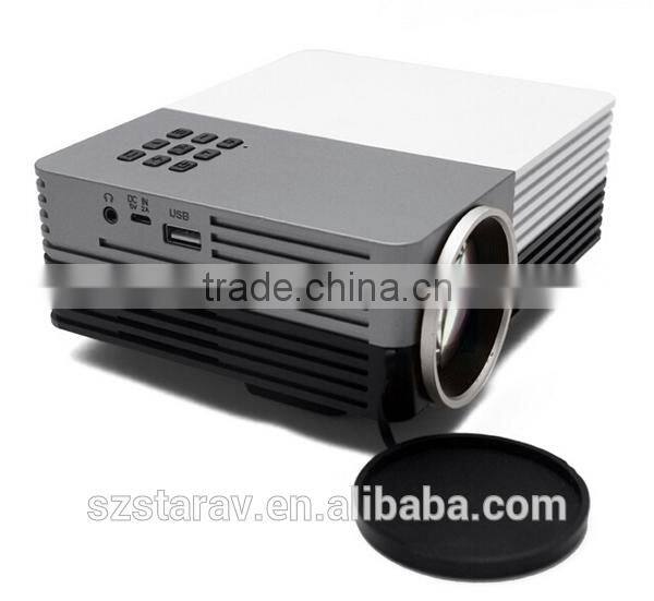 2015 HOT SALE 90'' 150 LUMENS MINI LED PROJECTOR FOR HOME EDUCATION BUSINESS