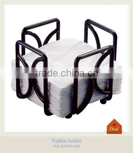 Metal antique square napkin holder