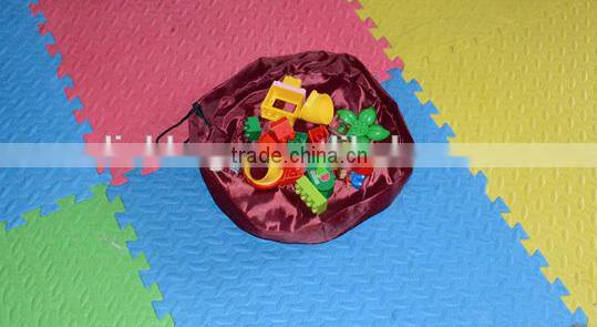 Kid Toy Storage Bag,Play Mat Toy Organizer,Toy Bags For Kids