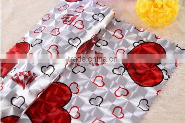love heart pattern ,3D effect for wallpaper