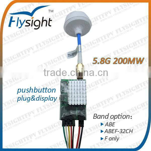 D667 FPV Audio Video TX & RX Transmitter Receiver 5.8GHz for Electric UAVs Helicopter