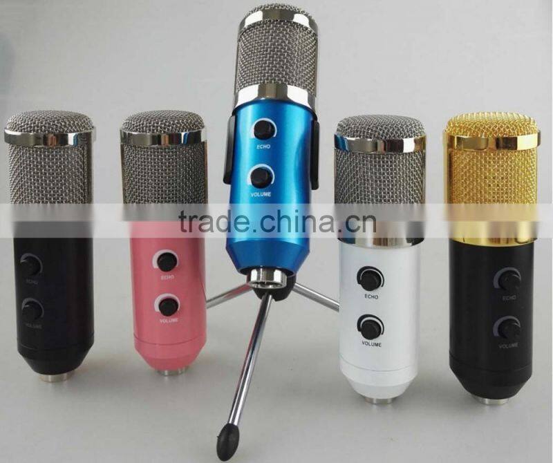 USB karaoke recording microphone,Network karaoke condenser microphone, USB computer recording microphone