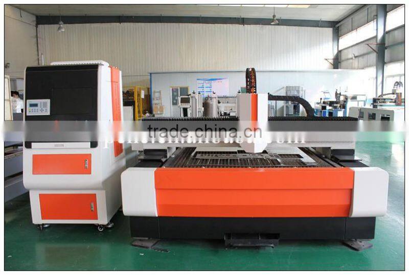 steel square pipe round tube fiber laser cutting machine with CE