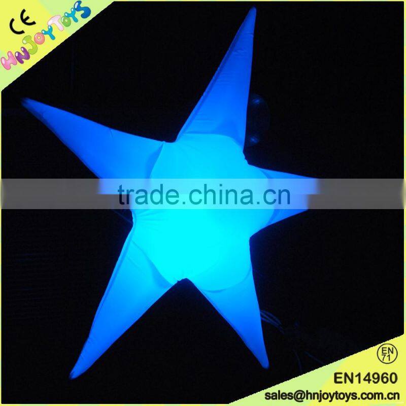 inflatable lighting decorative starfish for party