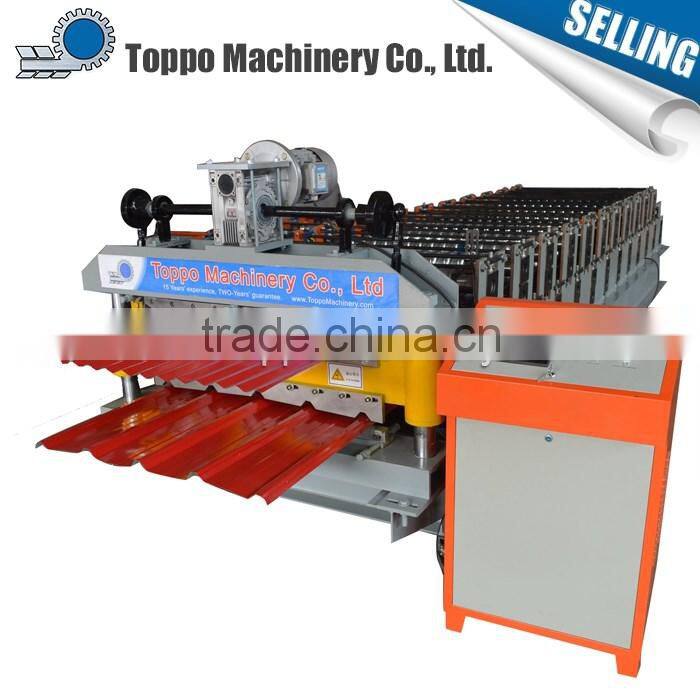 Professional Construction double roof sheet equipment