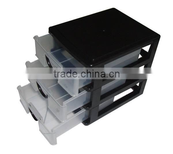Attractive designs small plastic drawer storage box