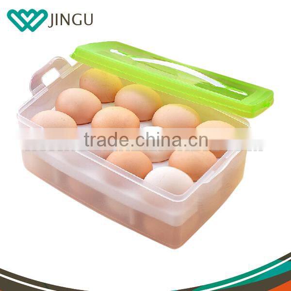 High quality plastic egg tray organized storage boxes packaging cartoon boxes for eggs
