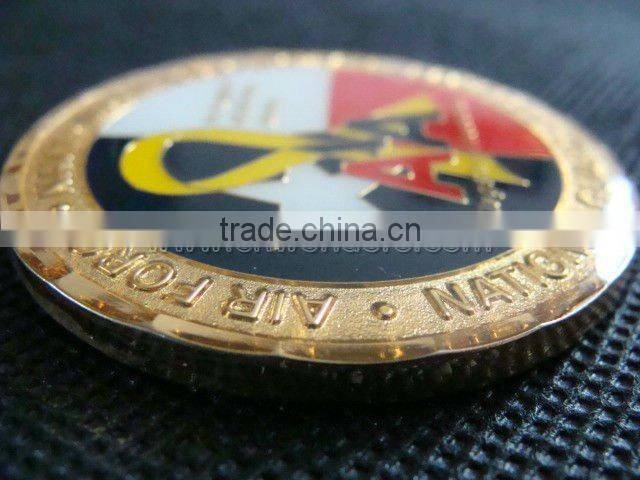 High quality custom engraved metal medallions