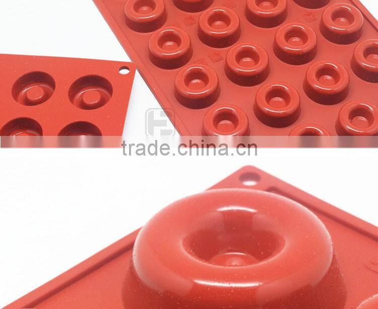 6 Cavity Silicone Bundt Cake Pan, Muffin, Cupcake, Brownie Mold