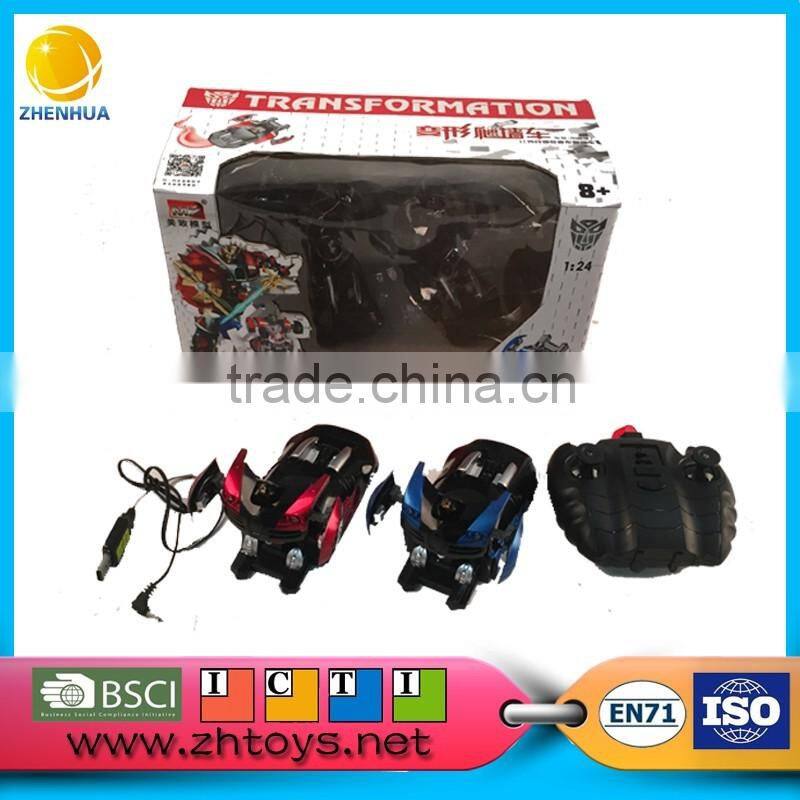 1:24 Remote control wall climbing car toy with infrared climbing wall car