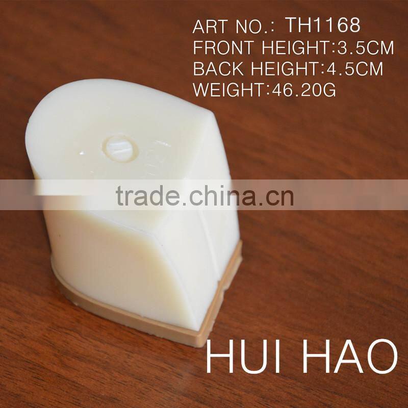 2016 fashion ABS lady shoe heel