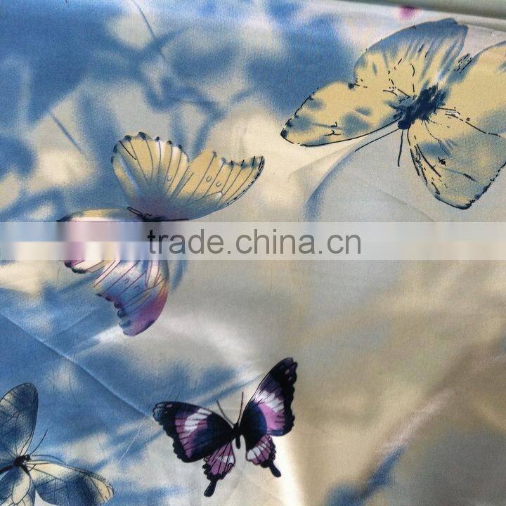 2015 Custom Digital cationic Polyester Spandex Printed Knitting Fabric microfiber fabric dye for home textile