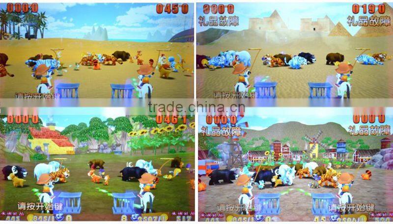 Skyfun the newest lottery wesr cow boy /High Quality 2player Lottery Machine for sale