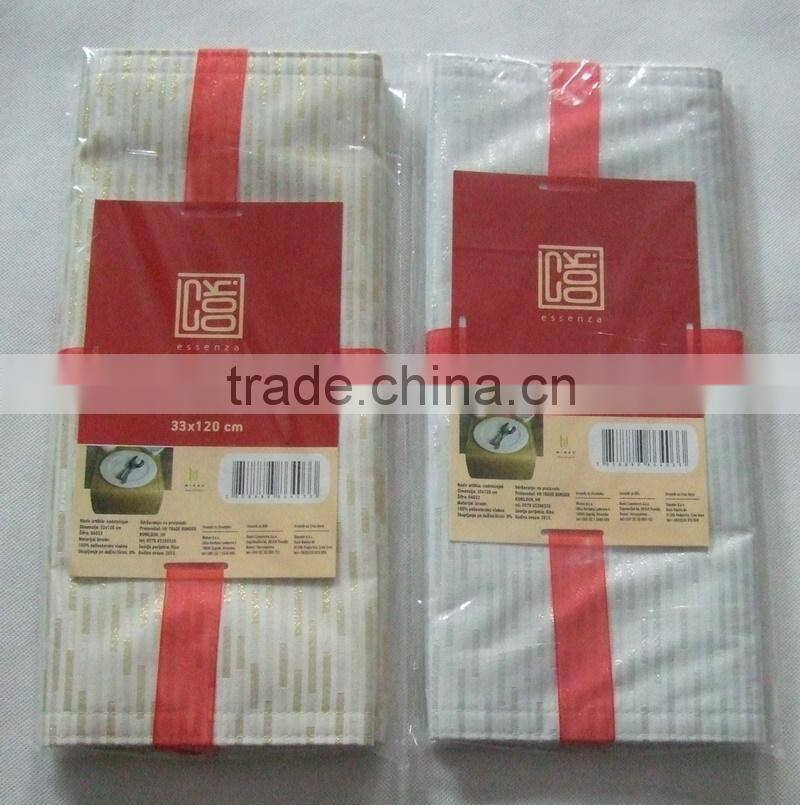 red golden thread glove set and silver glitter sunshine glitter glove set and pot holder