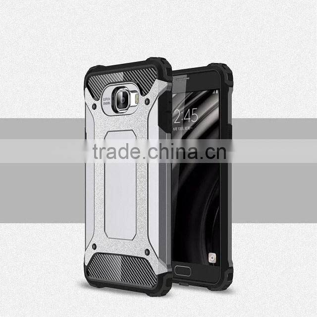 Dual-layer Hybrid Armor TPU PC Hard Cover Case For Samsung Galaxy C7