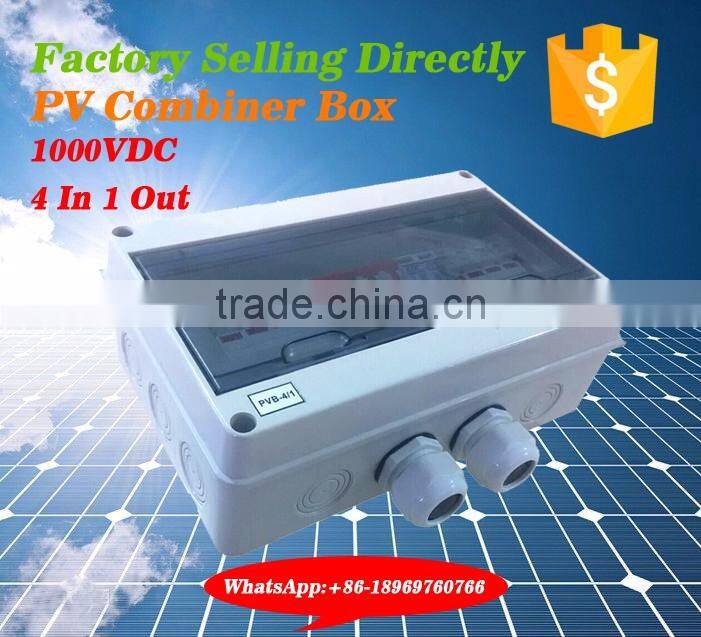 3 in 1 out DC/AC Combiner Box for Power System