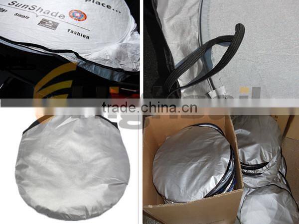 Polyester 170T 180T 190T or Tyvek Car Sunshade