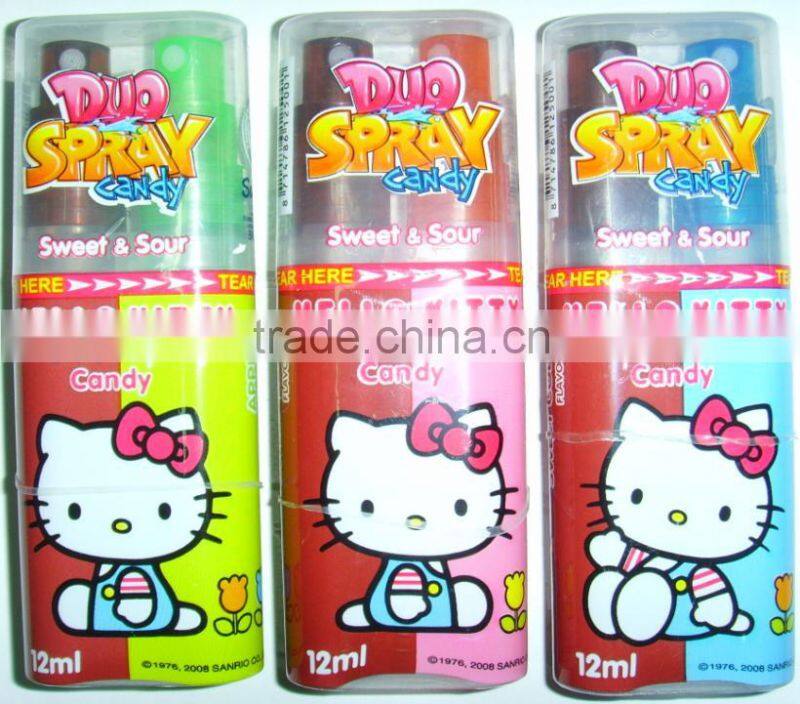 Cartoon duo spray candy