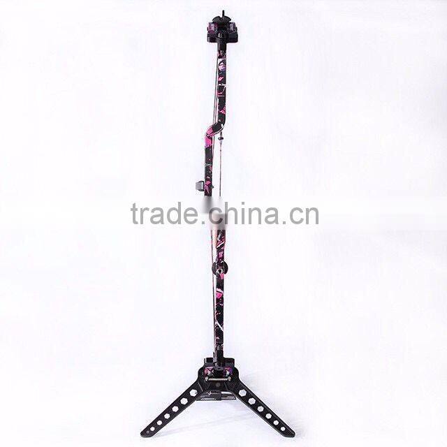 Strong archery bow stand for compound bow and recurve bow