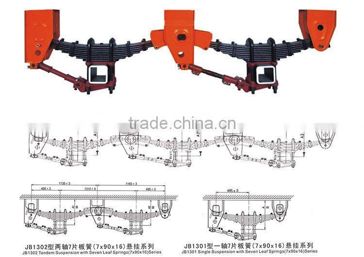 Trailer suspension parts