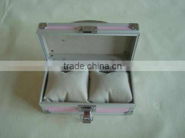 Light watch case,personalized watch box,aluminum watch box