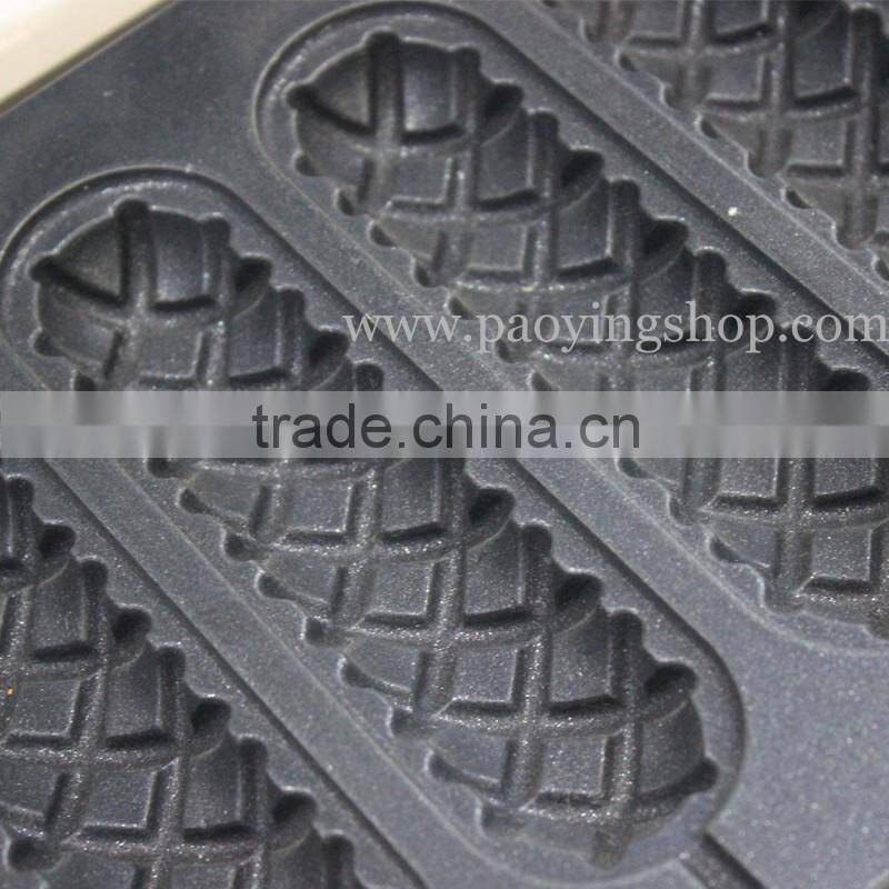 Commercial Use Non-stick 110v 220v Electric 5pcs French Hot Dog on A Stick Lolly Waffle Maker