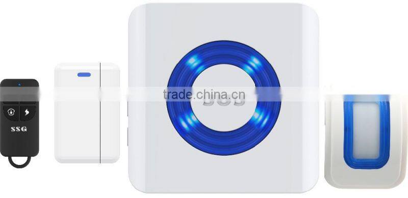 SSG new APP control and setup wifi home burglar alarm system can working with our alarm monitoring center