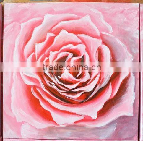 big flower bedroom decorating painting canvas artwork