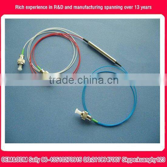 Filter Wavelength Division Multiplexer FTTH/FTTx 1310+1490/1550nm FWDM Filter WDM OEM factory