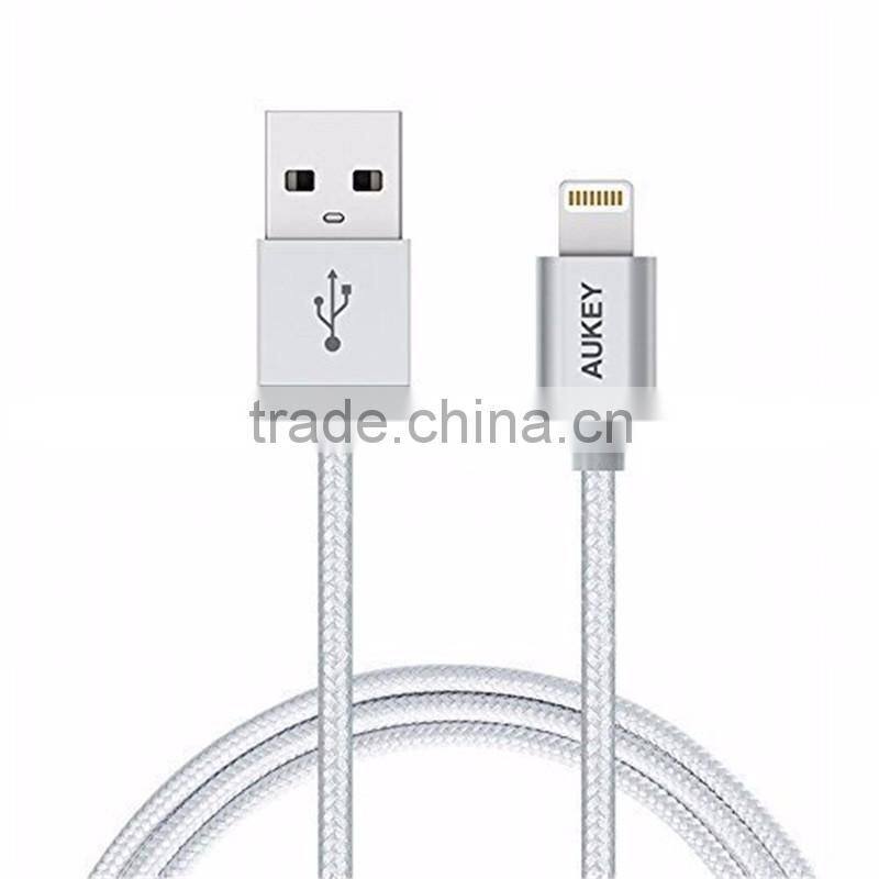 MFI 8 pin data cable for Iphone 6 6s plus 5 5s ipad high quality IOS 8/9 durable fast charge data cync usb line wire
