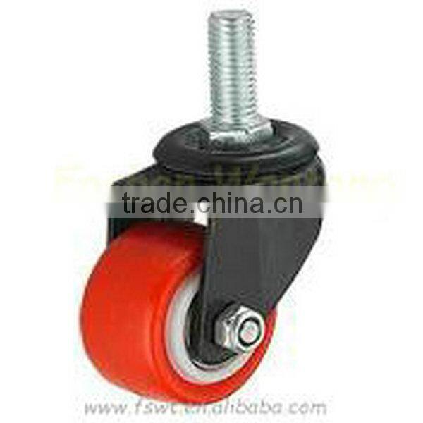 Medium Duty Polyurethane Small Computer Chair Wheels