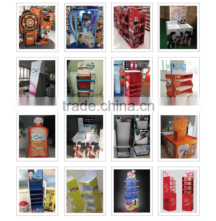 Fruit and vegetable display stand/shop shelf display cosmetic