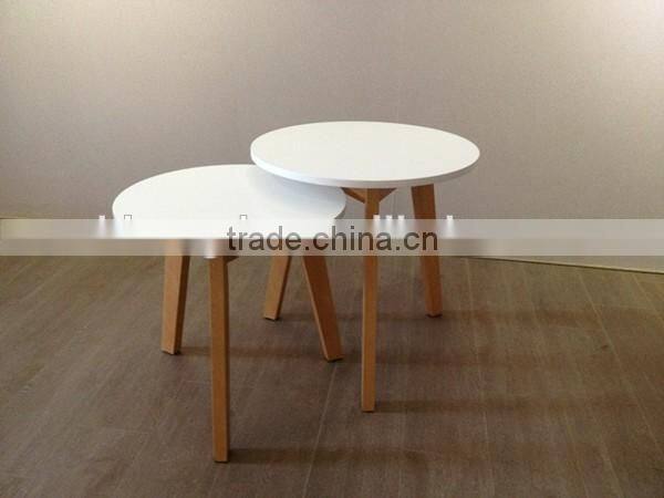 Antique furniture round MDF coffee table