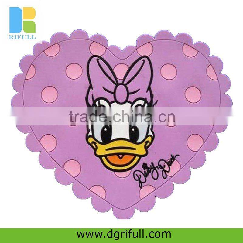 Lovely Panda printed silicone hot pot mat