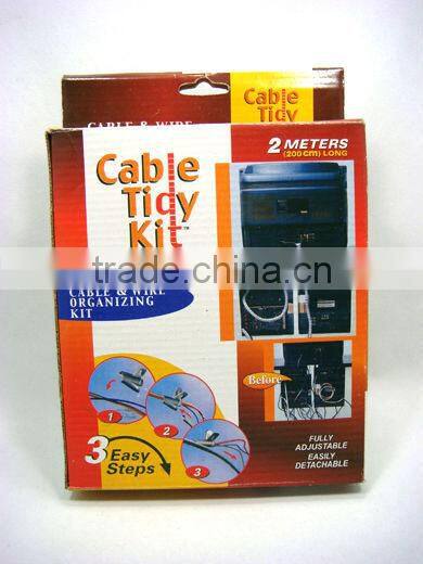 Plastic Cable Tidy Kit/Cable&Wire Organizer