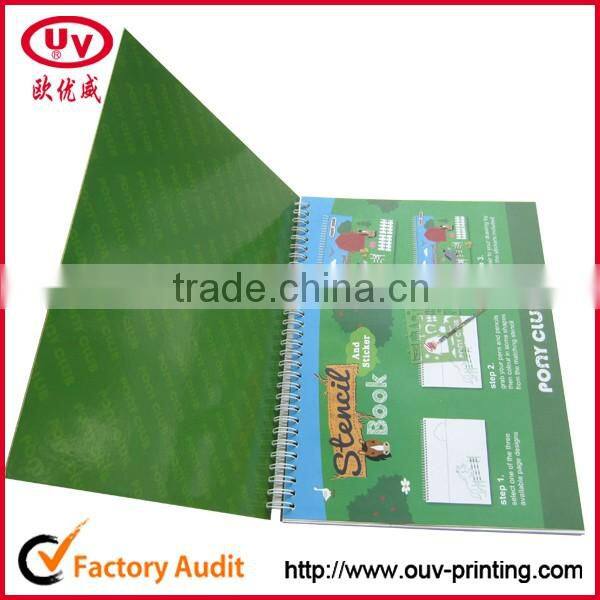 2017 New Drawing Notebook Kids Coloring Book