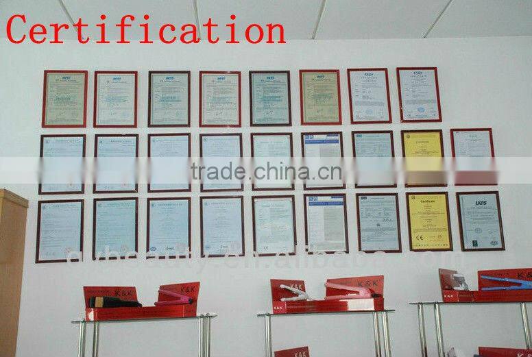 Professional ceramic salon hair straightener