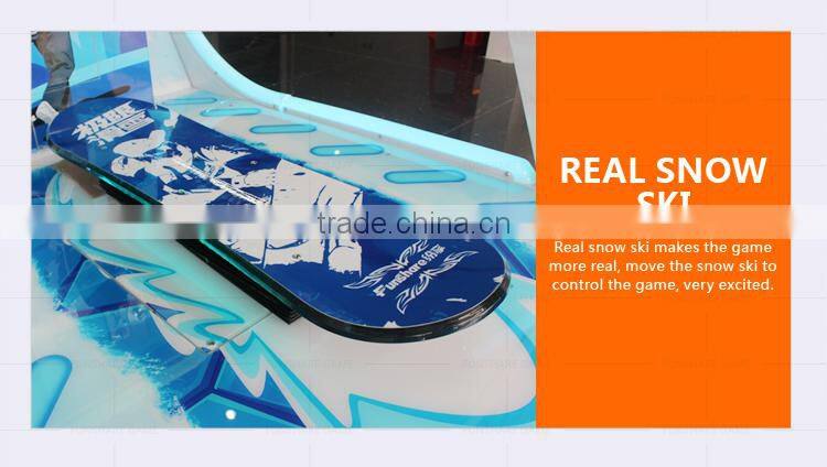 Funshare 2015 Cool Skiing Coin Operated Game Machine Skill Amusement Machine Simulator Game Machine