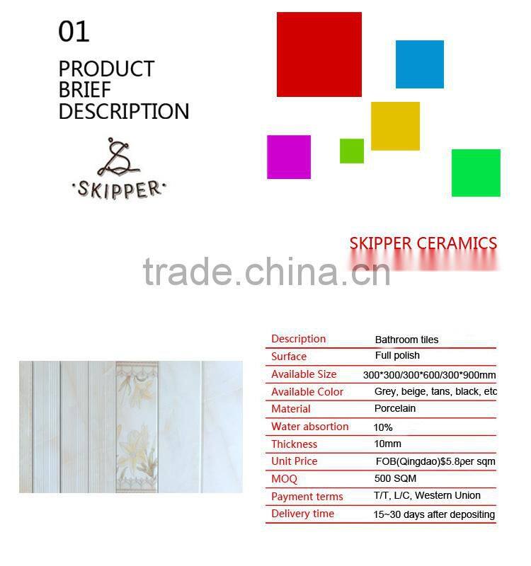 bathroom tiles, polished tile, bathroom tiles, Hot sale type YD 240x660